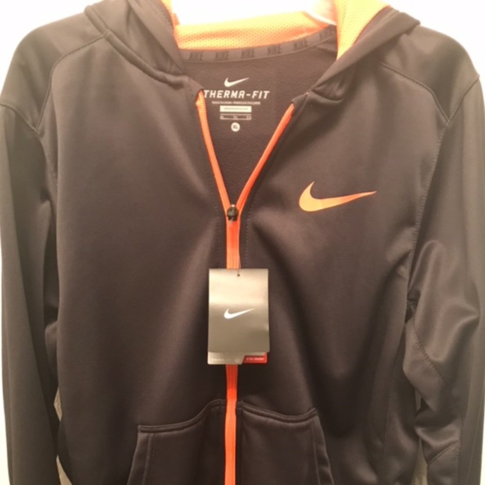 Youth Nike Dri-Fit Zip Up Hoodie